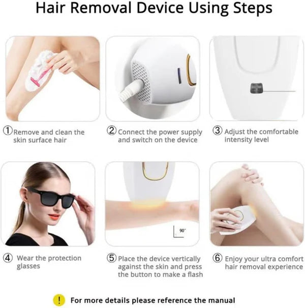 Laser Hair Removal Device for Women