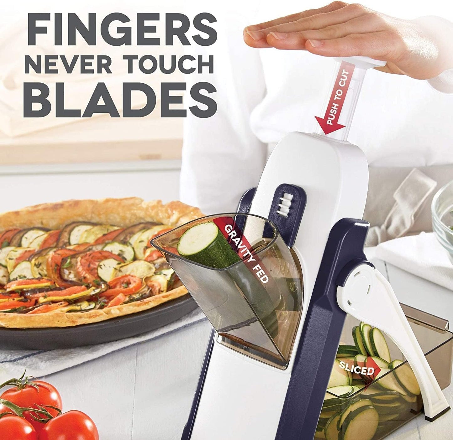 Adjustable Multi-Function Vegetable and Fruit Slicer