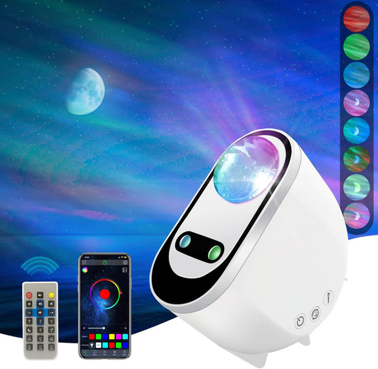 Galaxy Star Projector Starry Night Light, 3 in 1